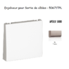 Enjoliveur rosette passage de cable APOLO5000 50671TPL Platine