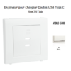 Enjoliveur pour Chargeur Double USB Type C 50675TBR