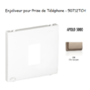 Enjoliveur pour prise de téléphone Apolo 50712TCH Champagne