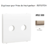 Enjoliveur pour prise de haut parleur a terminaux à vis APOLO5000 50713TCH Champagne