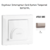 Enjoliveur pour interrupteur Card System Apolo 5000 50733TPL Platine
