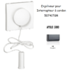Enjoliveur pour interrupteur à cordon APOLO5000 50741TGR Graphite
