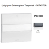 Doigt pour interrupteur temporisé APOLO5000 50745TGR Graphite