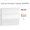 Doigt pour interrupteur temporisé APOLO5000 50745TMF Ivoire