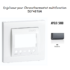 Enjoliveur pour chronothermostatl APOLO5000 50748TGR