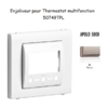 Enjoliveur Chronothermostat avec capteur IR APOLO5000 50749TPL Platine