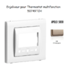 Enjoliveur Chronothermostat avec capteur IR APOLO5000 50749TCH Champagne