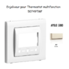Enjoliveur Chronothermostat avec capteur IR APOLO5000 50749TMF Ivoire