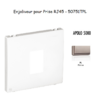 Enjoliveur pour prise informatique RJ45 APOLO5000 50751TPL Platine