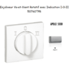 Enjoliveur pour Va-et-vient rotatif avec indication I,0,II Apolo 50760 TPR Argent