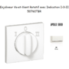 Enjoliveur pour Va-et-vient rotatif avec indication I,0,II Apolo 50760 TBR Blanc
