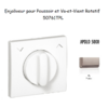 Enjoliveurpoussoir et va-et-vient rotatif APOLO5000 50761TPL Platine