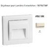 Enjoliveur pour lumière d'orientation apolo 5000 50782TMF Ivoire