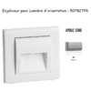 Enjoliveur pour lumière d'orientation apolo 5000 50782TPR Argent
