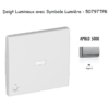 Doigt pour interrupteur Lumineux avec symbole lumière APOLO5000 50797TPR