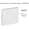 Doigt pour interrupteur Lumineux avec symbole lumière APOLO5000 50797TBM