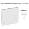 Doigt pour interrupteur Lumineux avec symbole lumière APOLO5000 50797TBR