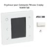 Enjoliveur pour Commande FM avec display 50855TBR