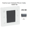 Enjoliveur pour Commande FM avec display 50855TGR