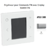 Enjoliveur pour Commande FM avec display 50855TPR