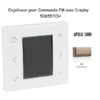 Enjoliveur pour Commande FM avec display 50855TCH