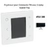 Enjoliveur pour Commande FM avec display 50855TPM