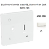 Enjoliveur pour Centrale avec USB, Bluetooth et Jack 3,5 mm 50856TBR
