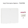Doigt interrupteur bipolaire Sirius 70608TBR