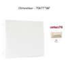 Obturateur Sirius 70677TMF Ivoire