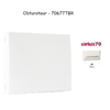 Obturateur Sirius 70677TBR Blanc