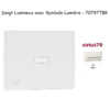 Doigt lumineux avec symbole lumière Sirius 70797TBR