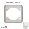 Plaque simple 70910TBI