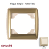 Plaque simple 70910TMO
