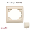 Plaque simple 70910TMF