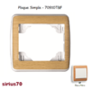Plaque simple 70910TBF