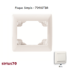 Plaque simple 70910TBR