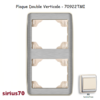 Plaque double verticale 70922TMI