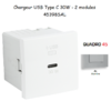 Chargeur USB Type C Power Delivery - 2 Modules 45398SAL