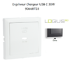 Enjoliveur pour Chargeur USB Type C Power Delivery 30 W 90668TIS