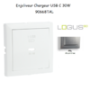 Enjoliveur pour Chargeur USB Type C Power Delivery 30 W 90668TAL