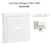 Enjoliveur pour Chargeur USB Type C Power Delivery 30 W 90668TBR