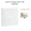 Enjoliveur pour Chargeur USB Type C Power Delivery 30 W 90668TMF