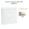 Enjoliveur pour Chargeur USB Type C Power Delivery 30 W 90668TPE