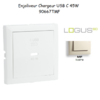 Enjoliveur pour Chargeur USB Type C Power Delivery 45 W 90667TMF