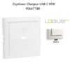 Enjoliveur pour Chargeur USB Type C Power Delivery 45 W 90667TBR