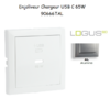 Enjoliveur pour Chargeur USB Type C Power Delivery 65 W 90666TAL