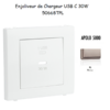 Enjoliveur pour Chargeur USB Type C Power Delivery 30w 50668TPL