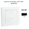 Enjoliveur pour Chargeur USB Type C Power Delivery 30w 50668TPM