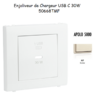 Enjoliveur pour Chargeur USB Type C Power Delivery 30w 50668TMF