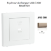 Enjoliveur pour Chargeur USB Type C Power Delivery 30w 50668TCH